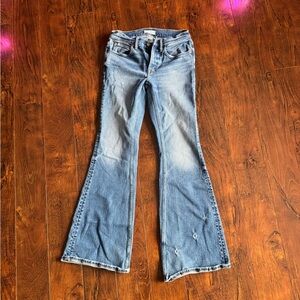 American Eagle Outfitters Light Blue Flare Jeans